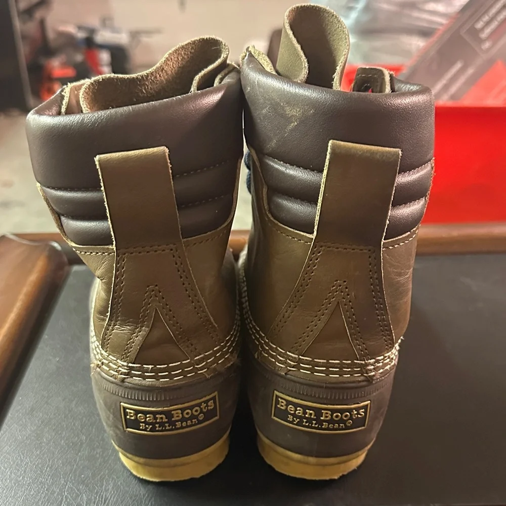 L.L. Bean Men's Dark Brown Rain Boots
